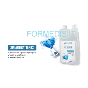 ALGIVIR PULIZIA DAGLI ALGINATI DI STRUMENTI E PORTAIMPRONTE